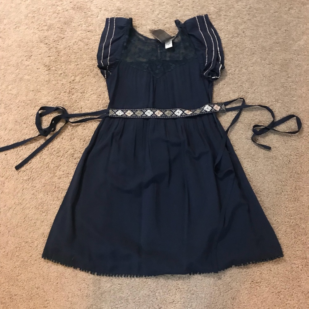 Navy blue ModCloth dress